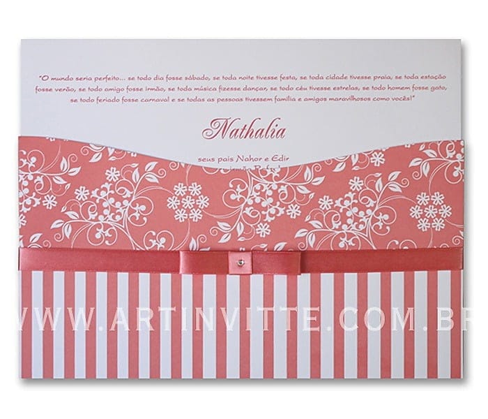 Convite de 15 anos Madrid DBM 002