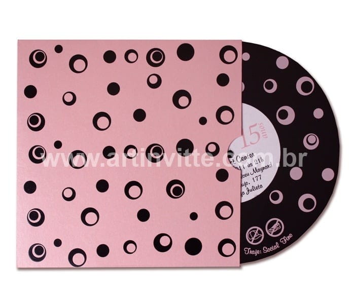 Convite de 15 anos Disco 003