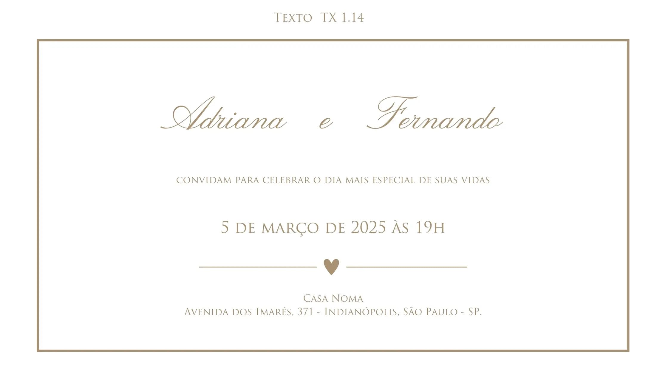 modelo de texto para convites de casamento