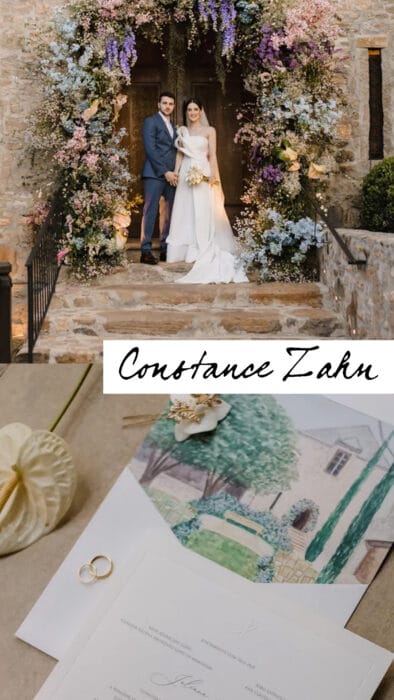 Convite de casamento da Art Invitte em matéria do site Constance Zahn Juliana e João