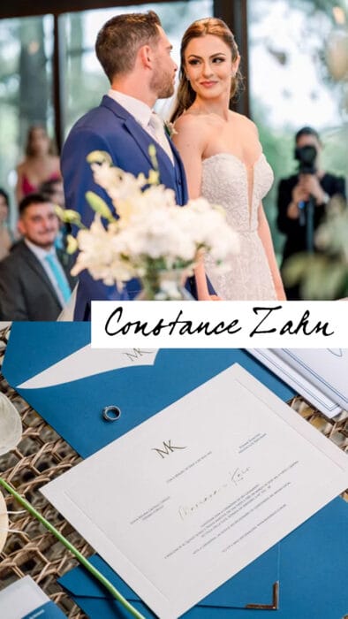 Convite de casamento da Art Invitte em matéria do site Constance Zahn Mariana e Kaio