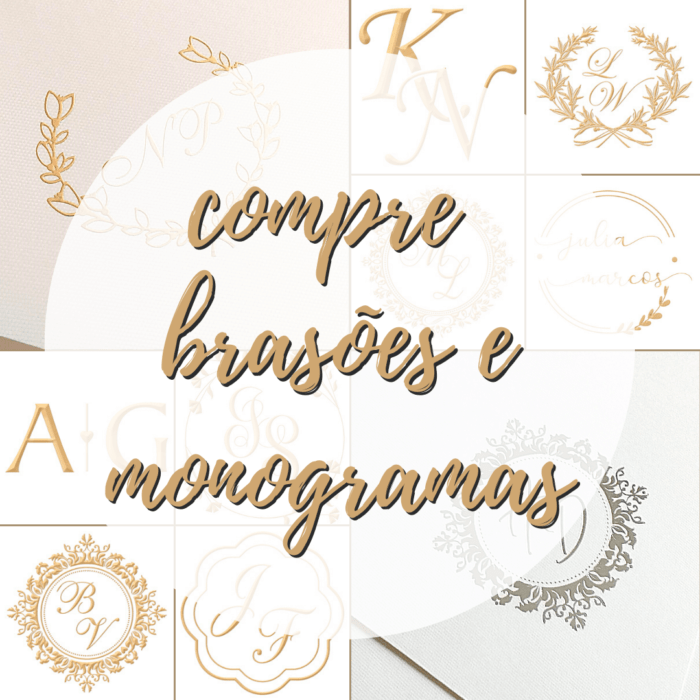 compre brasões e monogramas