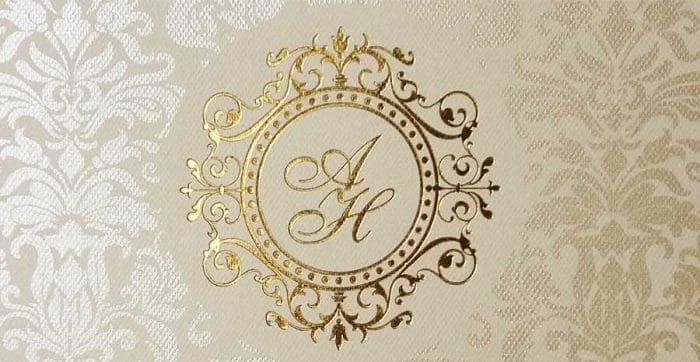 Brasões e monogramas para convites de casamento